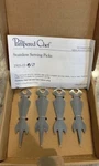 New Pampered Chef Stainless Serving Picks Set #2905. Fixed Price $9.50.