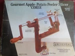 Gourmet Apple-potato Peeler Slicer Corer Universal Model AP-702. Fixed Price $13.00.