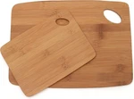 Lipper International Bamboo Wood Thin Kitchen Cutting Boards With Oval Hole. Fixed Price $23.99.