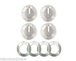 (1 Set)-chrome Universal Replacement Gas Range Knob 8224. Fixed Price $23.99.