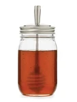 Jarware 82624 Wide Mouth Honey Dipper, Silver. Fixed Price $19.19.