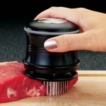 New Professional Meat Tenderizer With 56 Stainless Steel Needle Kitchen Tool. Fixed Price $10.98.