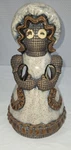 Vintage Ceramic Sittre Burlap Doll Kitchen Utensil Holder. Fixed Price $14.99.