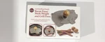 Cast Iron Bacon Press By Nor-pro Grill Wooden Handle Stays Cool Nib. Fixed Price $16.99.