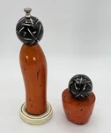 Vintage 2001 William Bounds Art Wood Pepper & Salt Mill Grinder Signed Rare. Fixed Price $31.49.