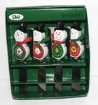Boston Warehouse Snowman Spreader Set Of 4 Christmas Holiday Kitchen *read. Fixed Price $11.70.