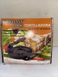 Brilliant Cook Tortilladora Press Cast Iron Heavy Duty 7.3 Mexico New. Fixed Price $21.82.
