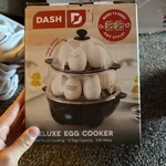 Dash Ultimate Deluxe Egg Cooker With Bite Trays. Fixed Price $19.74.
