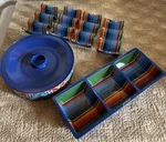 6 Piece Prepara Melamine Taco Set. Fixed Price $19.99.