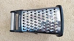 Oem Kitchenaid Stainless Steel Box Grater Black Handle, Dishwasher Safe. Fixed Price $22.22.