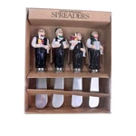 Snack Spreader Nib 1999 Boston Warehouse Gentlemen Servers Waiters Cheese Party. Fixed Price $12.00.