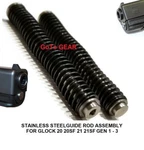 Stainless Steel Recoil Guide Rod With Spring For Glock 20SF 21SF Gen 1-3. Fixed Price $20.95.