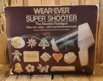 Vintage Wear-ever Super Shooter #70123 Electric Cookie Pastry Gun Complete Works. Fixed Price $39.87.