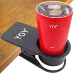 Yoy Drinking Home Office Table Desk Side Huge Clip Water Beverage Soda Cof. Fixed Price $12.99.