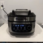 Powerxl Air Fryer Grill Combo 6QT Multi Cooker Steam Bake Sous Vide Tested. Fixed Price $69.99.
