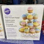 Wilton Cupcakes Mini Dessert Stand New Box Holds 24. Fixed Price $7.99.