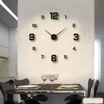 Creative Frameless Diy Wall Clock Silent Antique Decoration Living Room Office. Fixed Price $34.90.