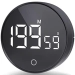 Digital Kitchen Timers, Visual Magnetic Countdown Countup Smart Black. Fixed Price $24.66.