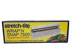 Stretch-tite Wrap'n Snap 7500 Dispenser/cutter Plastic Food New In Box. Fixed Price $39.99.