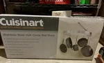 Cuisinart Chef's Classic Half-circle Wall Pot Rack Stainless Steel. Fixed Price $35.00.