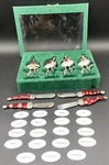Christmas Cheese Santa Hat Elf Markers Reed Barton 19 Blends Quality Set 2601. Fixed Price $29.97.