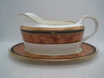 Noritake Cabot 9785 Bone China Gravy Boat With Underplate, Relish Dish. Fixed Price $60.00.