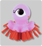 Pylones Tcha 26469-PK Pink Octopus Sink Brush Decorative French European. Fixed Price $13.99.