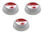 Microwave Splatter Plate Cover 3 Piece Vented 10 Inch Food Grade Bpa Free Clear. Fixed Price $10.99.
