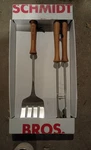 Schmidt Brothers Stainless Steel Bbq Grill Set 2 Pieces Brand New. Fixed Price $16.78.