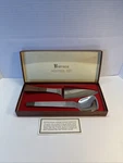 Vtg Japan 1960S Burnco Hostess Set Stainless Steel Wood Handles Mcm Pie Server. Fixed Price $27.99.