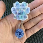 Dogs Pets Badge Reel Holders Retractable Id Handmade Lanyard Gift. Fixed Price $9.60.