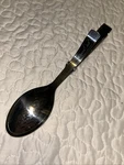 Pampered Chef Tongs Double Spoon Serving Salad Spring Loaded Stainless Steel. Fixed Price $21.00.