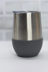 Pampered Chef Wine Tumbler Gray Silver 100093 - Excellent Condition. Fixed Price $14.96.