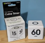 Datexx The Miracle Cube Timer 15, 30 And 60 Minutes - White. Fixed Price $7.19.