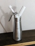Stainless Steel Whipper Dispenser 1 Pt (.5L) Best Cream Maker Ico Pro. Fixed Price $38.20.