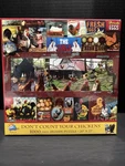 1000 Piece Jigsaw Puzzle "don't Count Your Chickens" Sunsout #9827935 Coop Usa. Fixed Price $26.99.