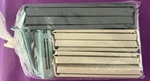 Pampered Chef Twixit Clip Set #100843 Grey Blue White Pack Of 10, New. Fixed Price $20.50.