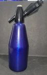 Vintage Isi Soda Siphon Carbonated Water Liter 1000ML 05/84 Austria Blue.. Fixed Price $16.95.