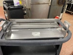 Used Miler Stainless Steel Wrap Dispenser 24. Fixed Price $103.99.