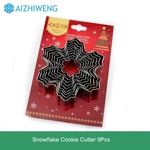 Snowflake Crystal Ice Cookie 9PCS Cutter, Winter. Fixed Price $7.49.
