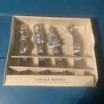 Pier 1 Imports Canape Christmas Knives New Set Of Four India. Fixed Price $17.50.