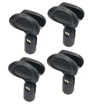 (4) Pack Big Plastic Clips Holder For Microphone Stand (new). Fixed Price $9.49.