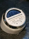 Kitchenaid Cook's Series Digital Timer White/chrome KAT150WH Excellent Shape. Fixed Price $22.50.
