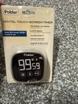 Polder Digital Touch Screen Timer TMR-899-95 New In Package!. Fixed Price $14.99.