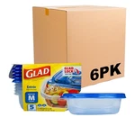 Gladware Food Storage Containers 25 Oz Count 6 Pack Lock Tight Entree. Fixed Price $74.99.