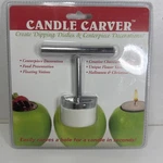 Candle Carver Cuts Hole In Food To Hold Tea Light Centerpieces, Deserts. Fixed Price $24.99.