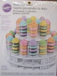 New Wilton 2-TIER Treat Pops Stand. 14 (dia.) X 7.5 (height) Nib Fs. Fixed Price $8.99.