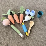 11 Item Play Food Kitchen Set Bundle. Pretend. Fixed Price $8.00.