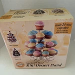 Wilton Mini Stand Cupcakes 'n More Holds 24 Great For Parties. Fixed Price $13.00.