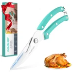Haushof 10" Kitchen Heavy Duty Poultry Sharp Serrated Blade Scissor. Fixed Price $16.99.
